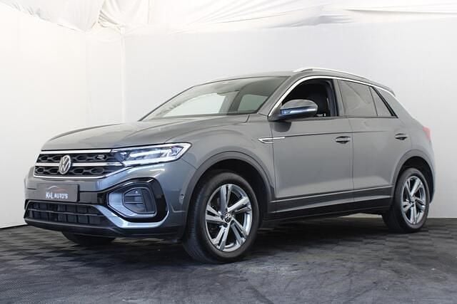 Grijs Gebruikt 2022 VW T-Roc R-line SUV | € 27.450 (Goede deal) - Afbeelding 1/4