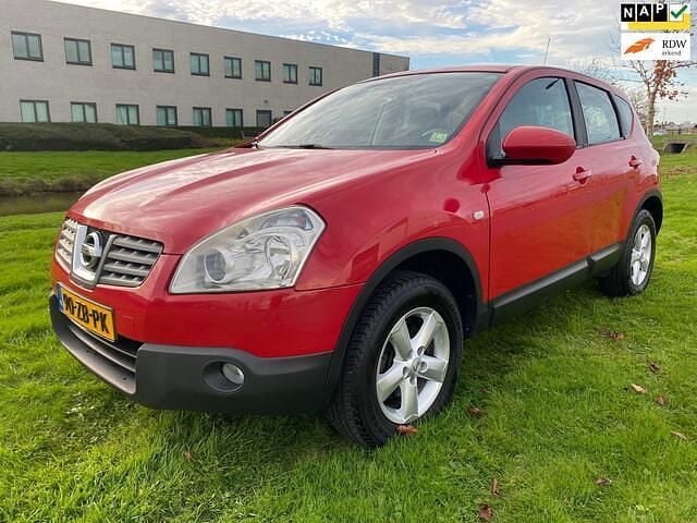 Rood Gebruikt 2007 Nissan Qashqai Acenta SUV | € 4.950 (Super prijs) - Afbeelding 1/4