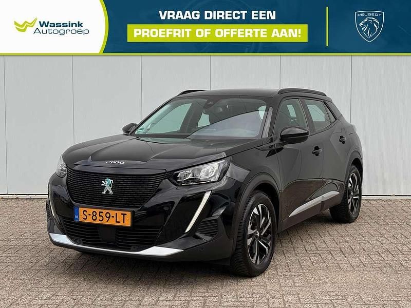 Zwart, metallic lak Gebruikt 2020 Peugeot e-2008 Allure SUV | € 17.440 (Eerlijke prijs) - Afbeelding 1/4