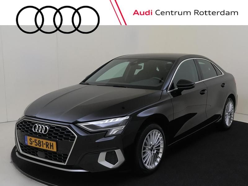 Zwart Gebruikt 2023 Audi A3 Advanced Sedan | € 27.950 (Eerlijke prijs) - Afbeelding 1/4