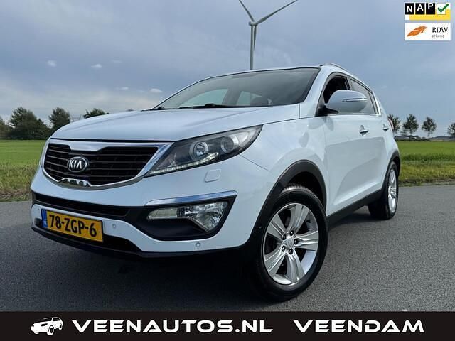 Wit Gebruikt 2012 Kia Sportage SUV | € 11.950 (Duur) - Afbeelding 1/4