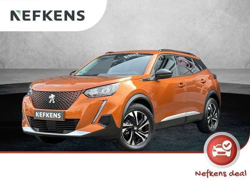 Oranje Gebruikt 2022 Peugeot e-2008 Allure SUV | € 19.725 (Eerlijke prijs) - Afbeelding 1/3