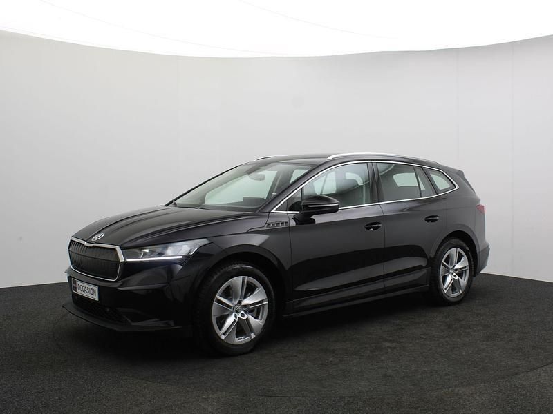 Zwart Gebruikt 2024 Skoda Enyaq iV Selection SUV | € 44.900 (Duur) - Afbeelding 1/4