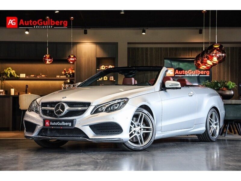 Grijs Gebruikt 2013 Mercedes E400 Prestige Cabriolet | € 25.900 - Afbeelding 1/4