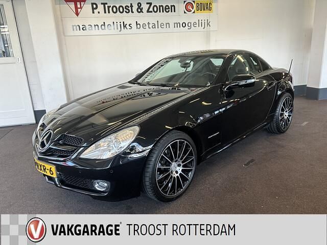 Zwart Gebruikt 2008 Mercedes SLK200 Prestige Cabriolet | € 12.950 (Iets duurder) - Afbeelding 1/4