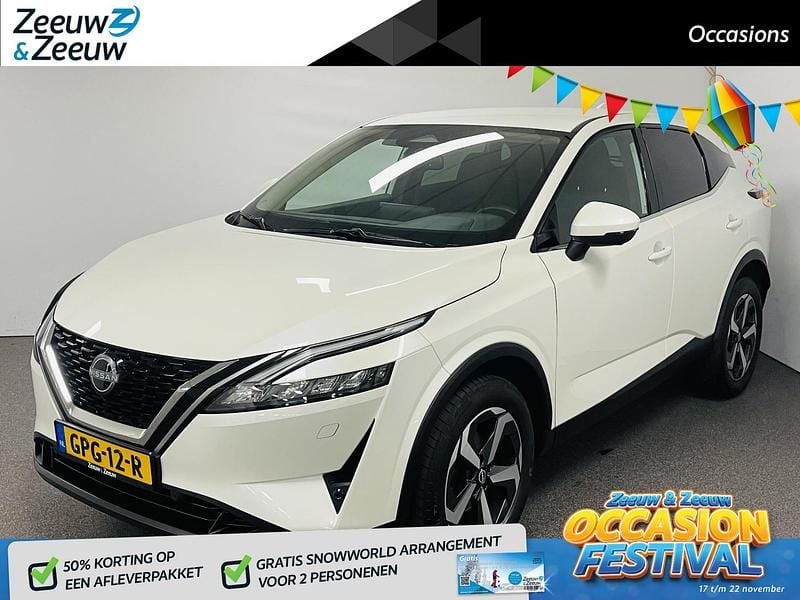 Wit Gebruikt 2023 Nissan Qashqai N-Connecta SUV | € 24.935 (Super prijs) - Afbeelding 1/4