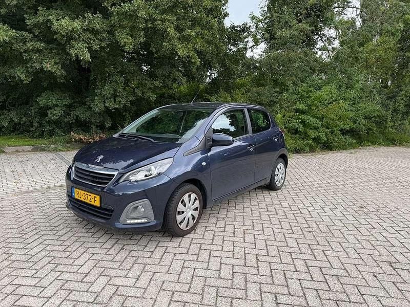 Blauw Gebruikt 2017 Peugeot 108 Active Hatchback | € 7.950 (Eerlijke prijs) - Afbeelding 1/4