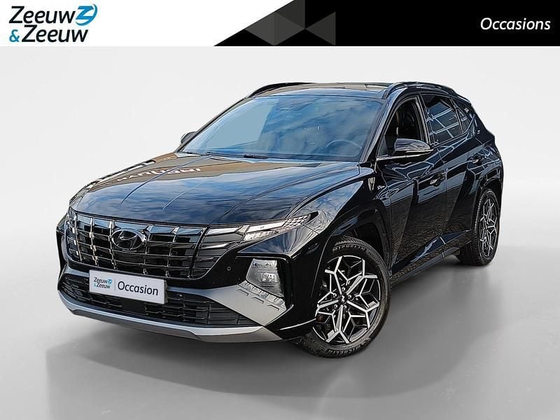 Phantom black pearl (pae) Occasion 2021 Hyundai Tucson Edition SUV | € 28.950 (Eerlijke prijs) - Afbeelding 1/4