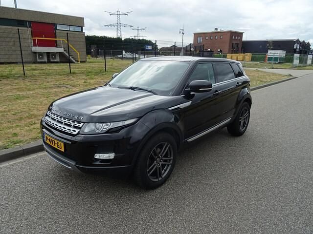 Zwart Gebruikt 2012 Land Rover Range Rover evoque Pure SUV | € 12.995 (Super prijs) - Afbeelding 1/4