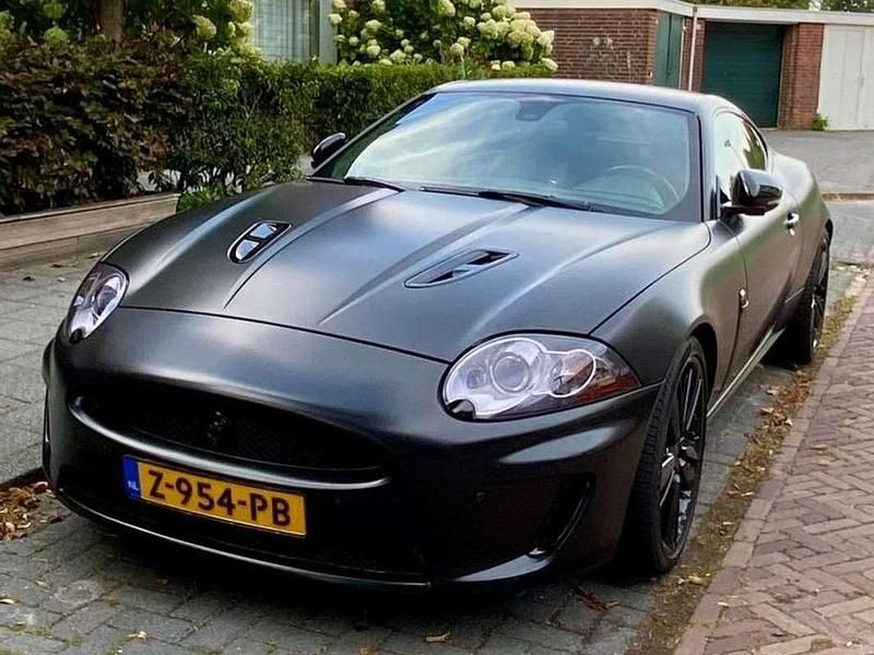 Zwart Gebruikt 2009 Jaguar XKR S Coupé | € 32.950 (Super prijs) - Afbeelding 1/4