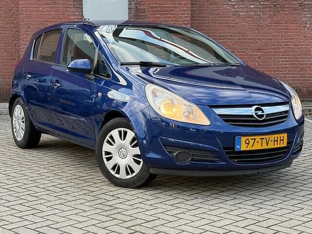 Blauw Occasion 2007 Opel Corsa Business Hatchback | € 1.495 (Super prijs) - Afbeelding 1/4