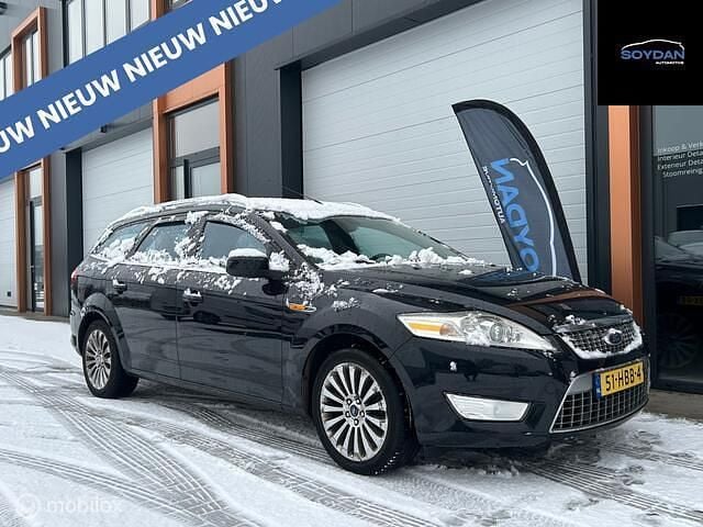 Zwart Occasion 2008 Ford Mondeo Titanium Stationwagen | € 1.000 (Super prijs) - Afbeelding 1/4
