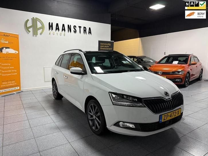 Occasion Skoda Fabia Business Line 75 PK (55 kW) 2019 Wit Stationwagen