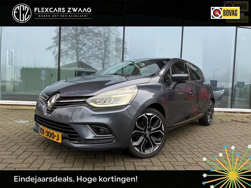 Grijs (metallic) Gebruikt 2016 Renault Clio IV Intens Hatchback | € 6.890 (Goede deal) - Afbeelding 1/4