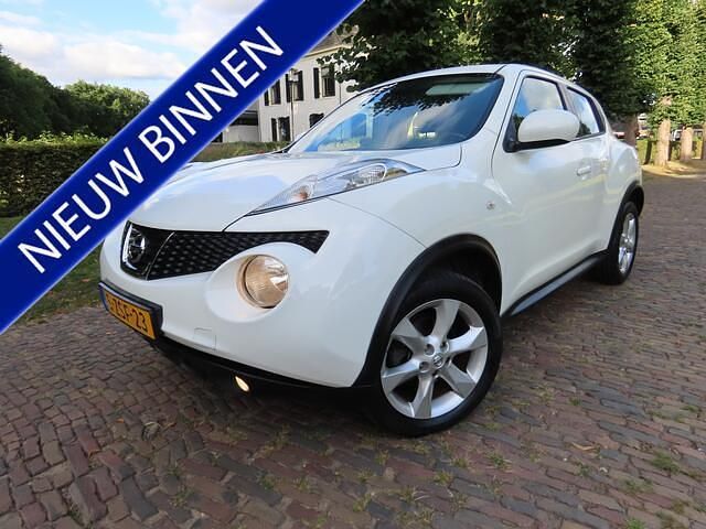 Wit Gebruikt 2011 Nissan Juke Acenta SUV | € 5.950 (Eerlijke prijs) - Afbeelding 1/4