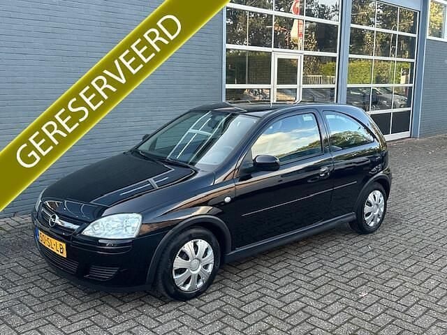 Zwart Gebruikt 2006 Opel Corsa Hatchback | € 1.950 (Goede deal) - Afbeelding 1/4