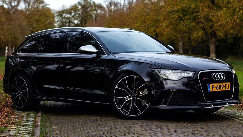 Zwart Gebruikt 2013 Audi RS6 Stationwagen | € 45.950 (Eerlijke prijs) - Afbeelding 1/4