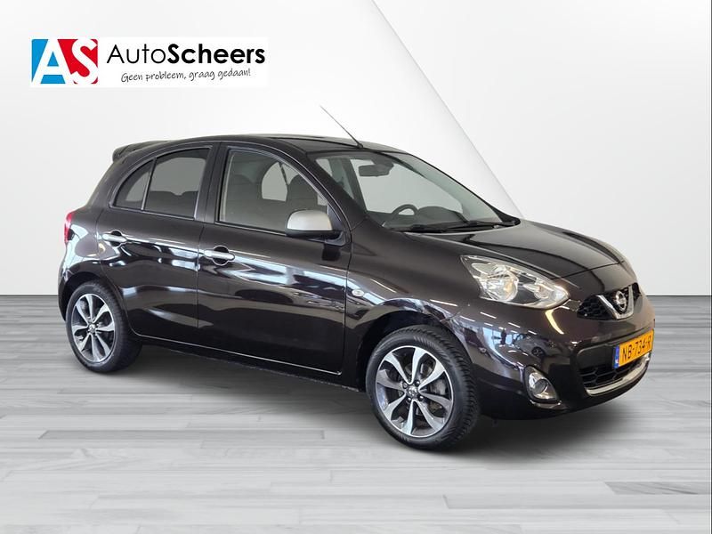 Occasion Nissan Micra N-TEC 80 PK (58 kW) 2017 Paars Hatchback