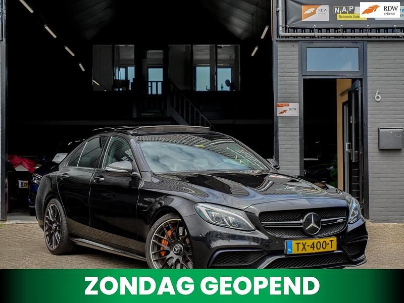 Zwart Occasion 2015 Mercedes S63 AMG AMG Sedan | € 37.999 (Eerlijke prijs) - Afbeelding 1/4