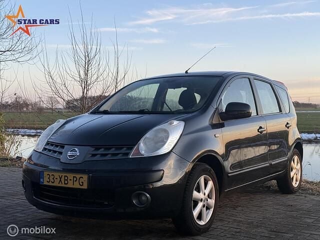 Zwart Occasion 2007 Nissan Note MPV | € 2.950 (Eerlijke prijs) - Afbeelding 1/4