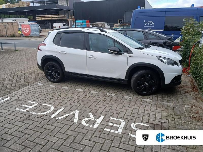 Wit Gebruikt 2017 Peugeot 2008 GT-line SUV | € 10.945 (Eerlijke prijs) - Afbeelding 1/4
