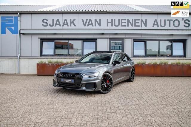 Daytona grey Gebruikt 2021 Audi A6 S-Line Stationwagen | € 51.950 (Duur) - Afbeelding 1/4
