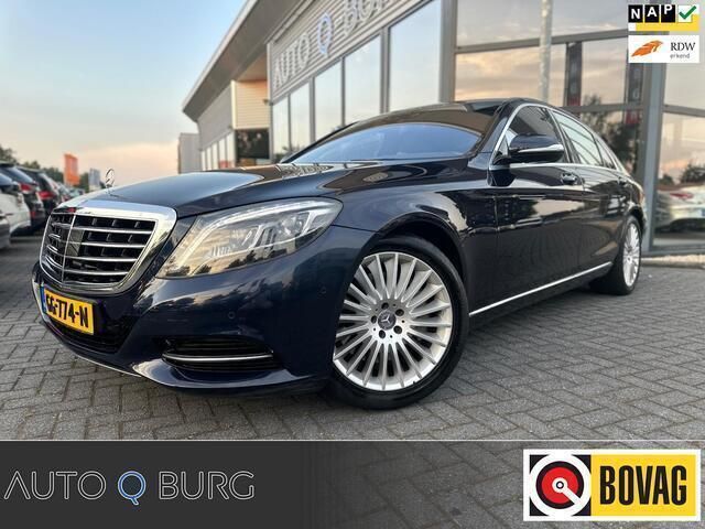 Blauw Gebruikt 2015 Mercedes S500 Prestige Sedan | € 25.950 (Super prijs) - Afbeelding 1/4