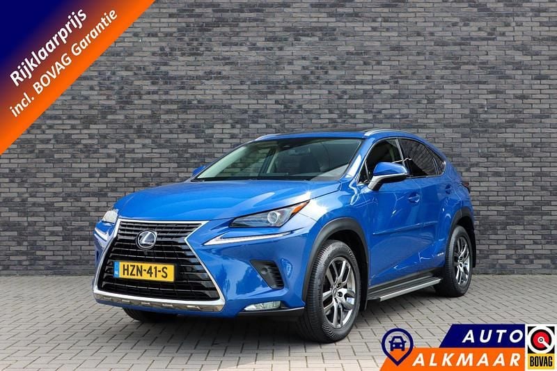 Blauw Gebruikt 2021 Lexus NX300h Luxury Line SUV | € 34.900 (Super prijs) - Afbeelding 1/4