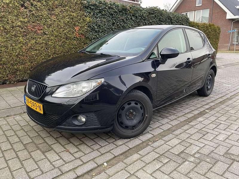 Occasion Seat Ibiza Style 69 PK (50 kW) 2011 Zwart MPV