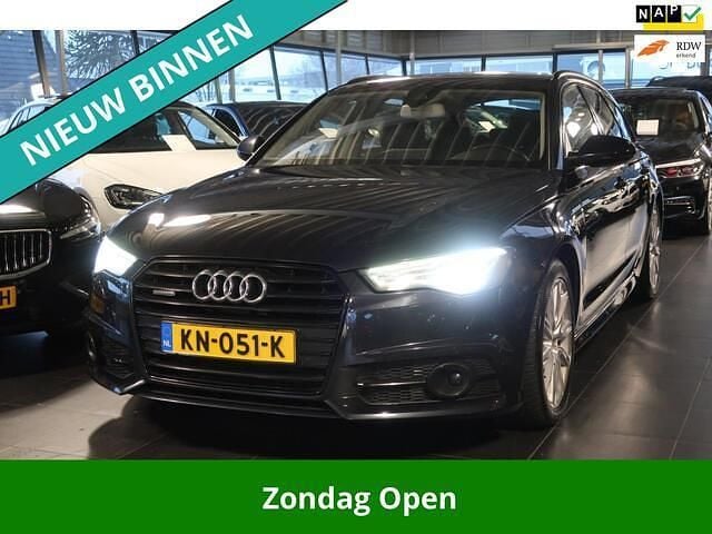 Blauw (metallic) Occasion 2016 Audi A6 Premium Stationwagen | € 14.450 (Goede deal) - Afbeelding 1/4