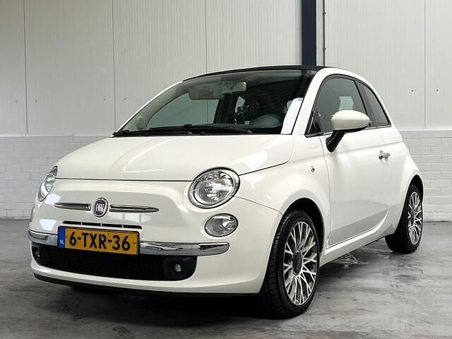 Occasion Fiat 500C Lounge 80 PK (58 kW) 2014 Wit Cabriolet