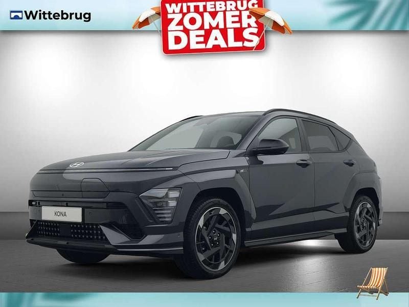 Grijs Nieuw 2025 Hyundai Kona N Line SUV | € 41.425 (Eerlijke prijs) - Afbeelding 1/3
