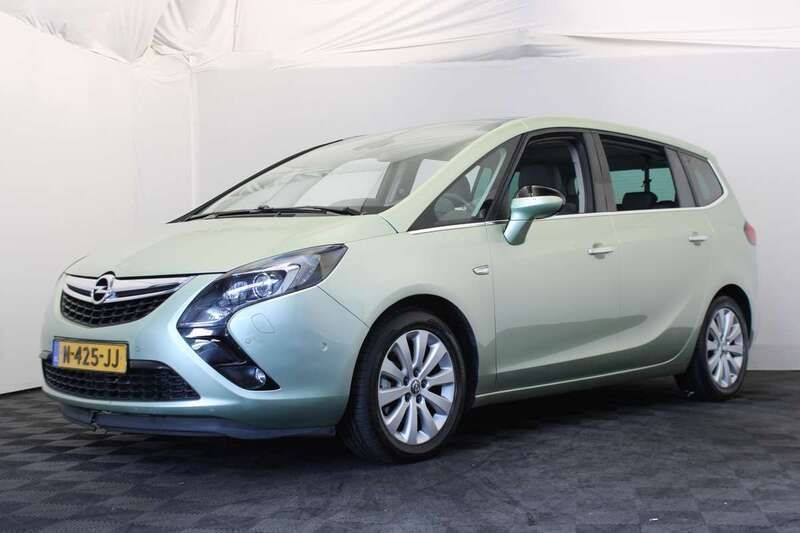 Groen Gebruikt 2012 Opel Zafira Tourer Business Edition MPV | € 6.450 (Eerlijke prijs) - Afbeelding 1/4