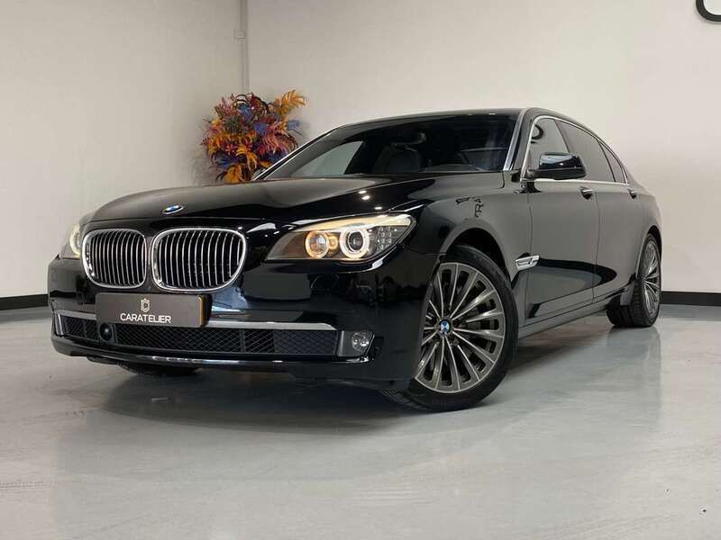 Zwart, metallic lak Gebruikt 2009 BMW 750L Executive Sedan | € 29.900 - Afbeelding 1/4