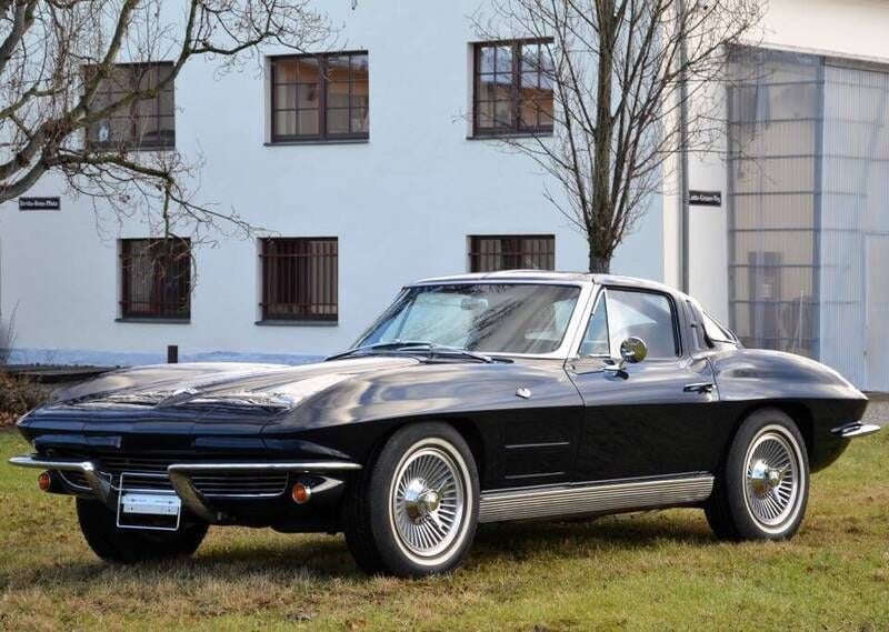 Blauw Gebruikt 1963 Chevrolet Corvette Stingray Coupé | € 179.500 - Afbeelding 1/4