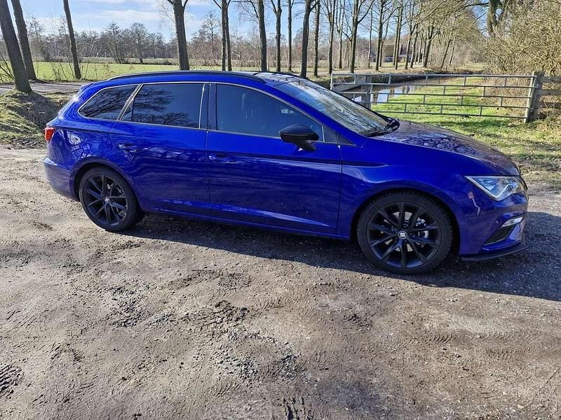 Occasion Seat Leon FR 150 PK (110 kW) 2020 Blauw Stationwagen