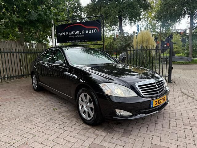 Zwart Gebruikt 2008 Mercedes S320 Sedan | € 8.990 (Super prijs) - Afbeelding 1/4