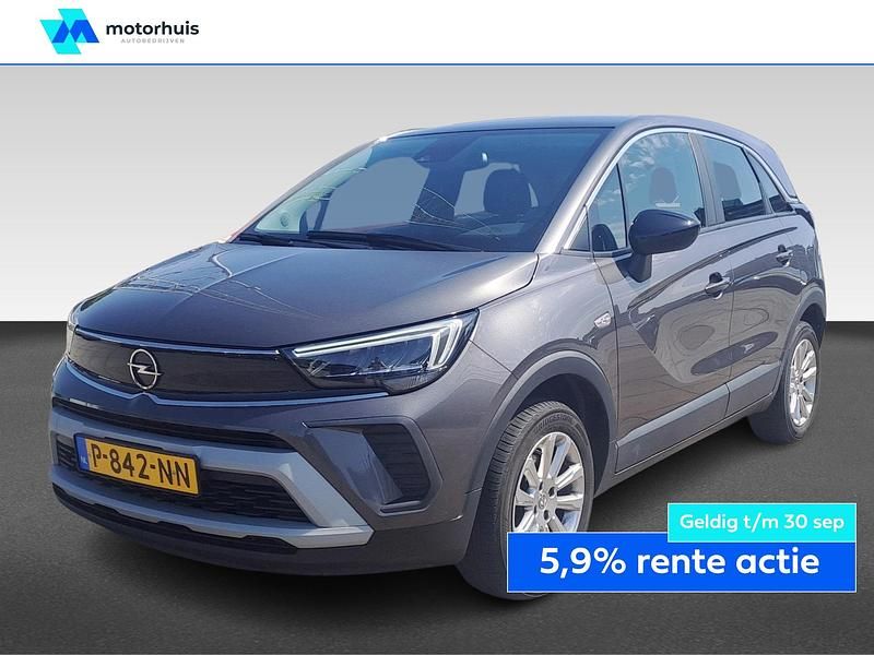 Grijs Gebruikt 2022 Opel Crossland Elegance SUV | € 18.940 - Afbeelding 1/4
