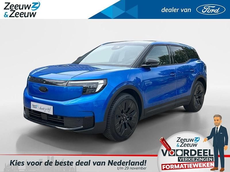 Arctic blue is gratis kleur: de rest tegen meerprijs Nieuw 2025 Ford Explorer Extended Range SUV | € 41.950 (Super prijs) - Afbeelding 1/4