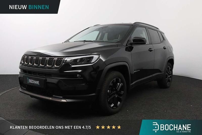 Zwart Gebruikt 2022 Jeep Compass SUV | € 25.900 (Goede deal) - Afbeelding 1/4