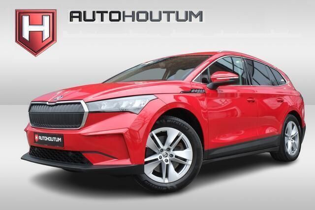 Rood Gebruikt 2021 Skoda Enyaq iV SUV | € 27.995 (Iets duurder) - Afbeelding 1/4
