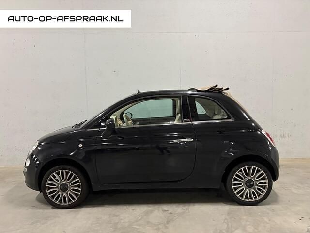 Zwart Gebruikt 2014 Fiat 500C Cabriolet | € 5.999 (Super prijs) - Afbeelding 1/4