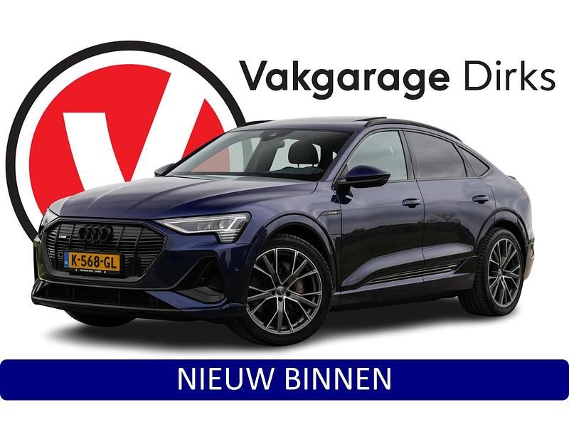 Blauw Gebruikt 2020 Audi e-tron Sportback S-Line SUV | € 29.940 (Eerlijke prijs) - Afbeelding 1/3