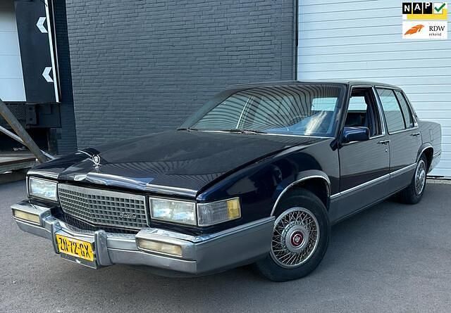 Blauw Gebruikt 1990 Cadillac Deville Sedan | € 2.500 - Afbeelding 1/4