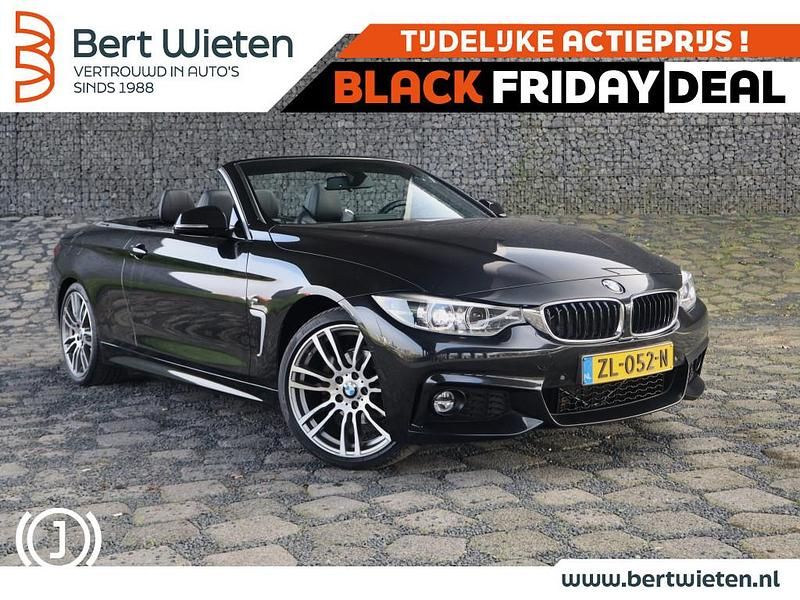 Zwart Gebruikt 2019 BMW 420 M Sport Cabriolet | € 28.490 (Goede deal) - Afbeelding 1/3