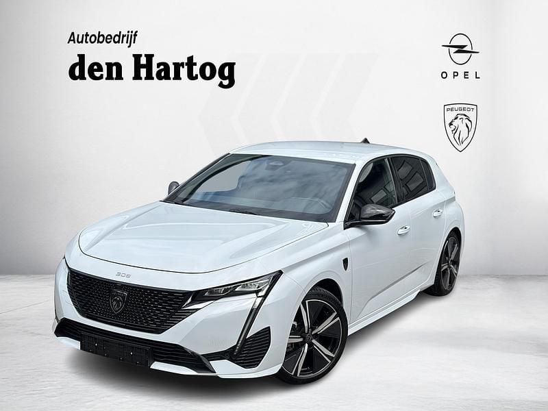Wit Gebruikt 2024 Peugeot 308 GT Hatchback | € 28.900 (Eerlijke prijs) - Afbeelding 1/4