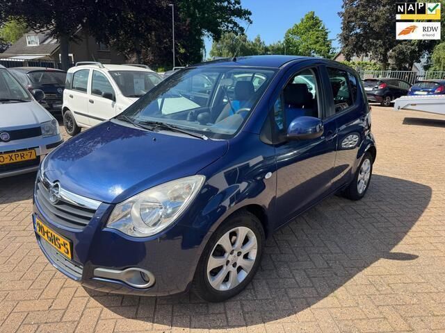 Blauw Gebruikt 2008 Opel Agila Enjoy Hatchback | € 3.699 (Eerlijke prijs) - Afbeelding 1/4