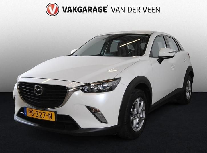 Wit Gebruikt 2017 Mazda CX-3 SUV | € 13.745 (Eerlijke prijs) - Afbeelding 1/4