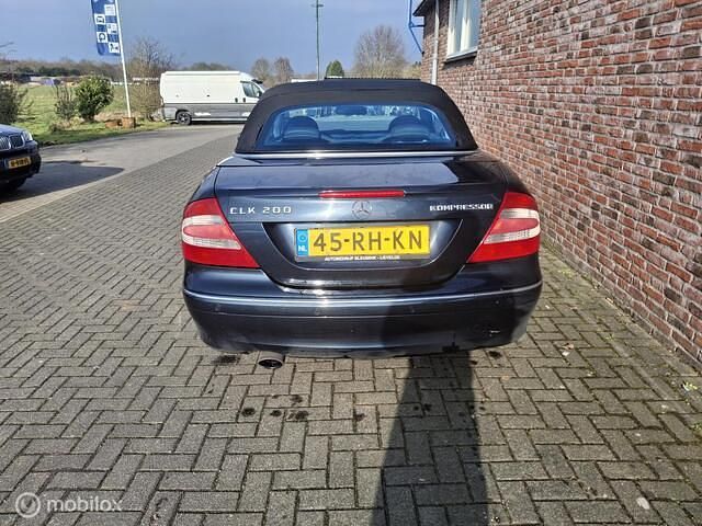 Occasion Mercedes CLK200 Avantgarde 163 PK (119 kW) 2005 Zwart Cabriolet