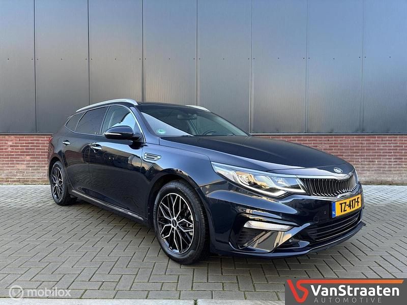 Blauw Occasion 2018 Kia Optima Stationwagen | € 19.250 (Eerlijke prijs) - Afbeelding 1/4